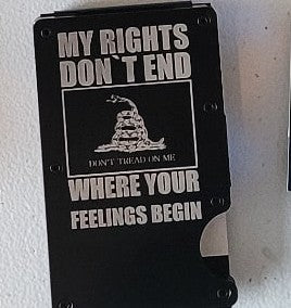 Big Foot Metal Wallets