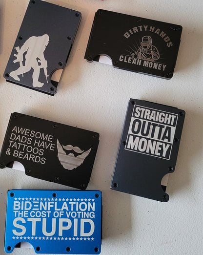 Big Foot Metal Wallets