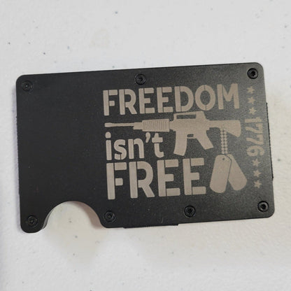 Patriotic Minimalist Metal Wallets