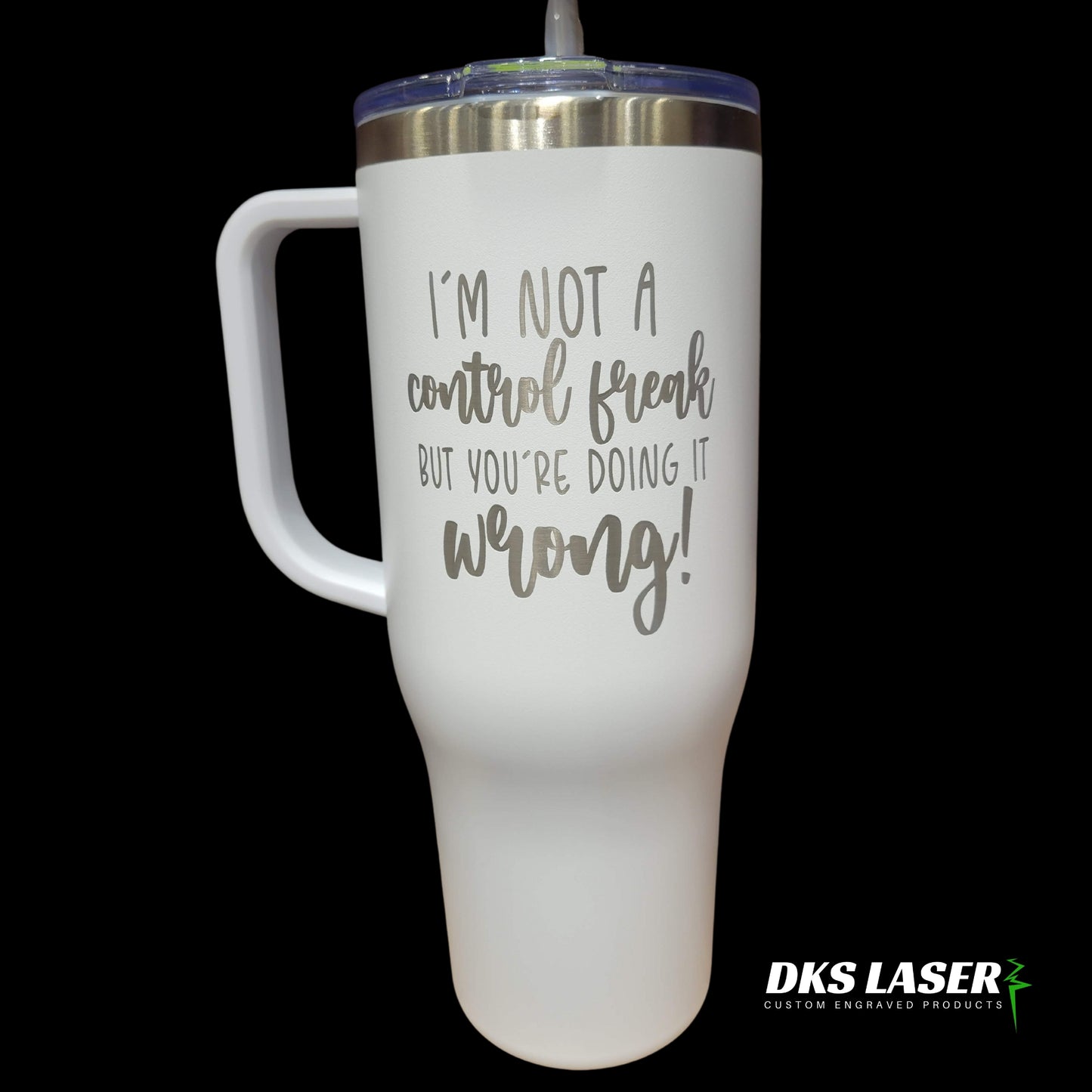 Snarky Sayings- 40 oz Handled Tumbler