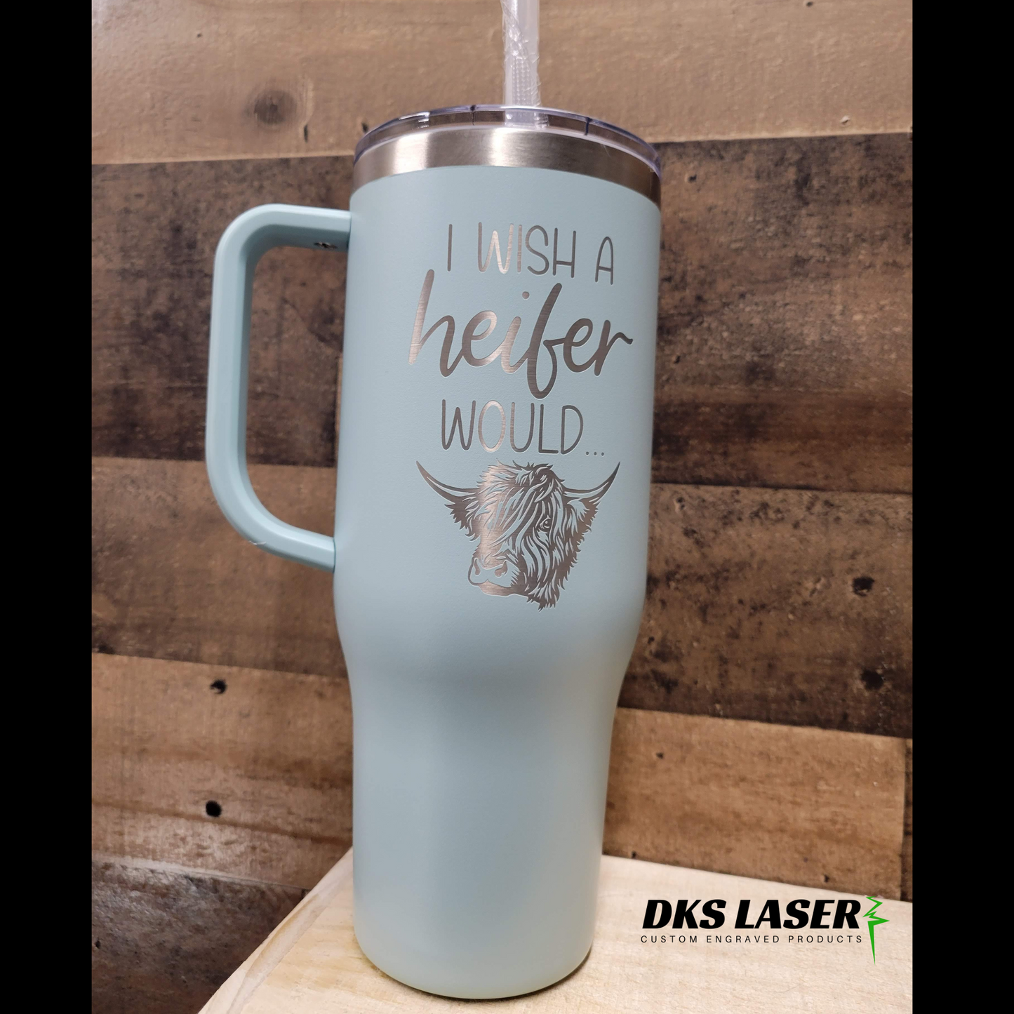 Farm Life- 40 oz Handled Tumbler